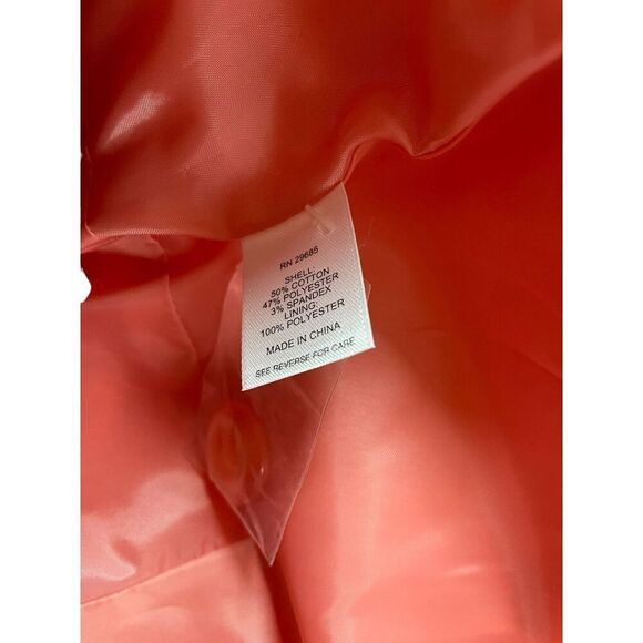 Vntg Pendleton Pink Floral Skirt Suit Set Size 8 - Picture 6 of 7